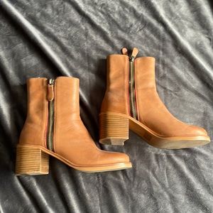 Silent D booties worn once